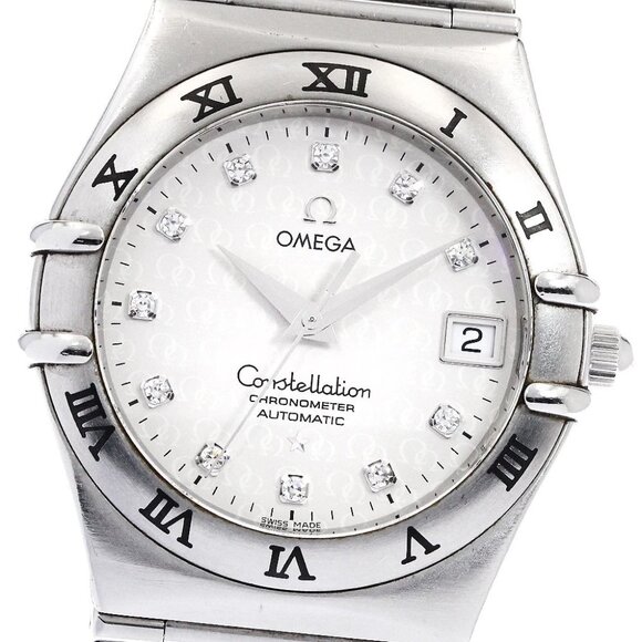 OMEGA Constellation 1504.35 11P diamond Silver Dial Automatic Men's Watch_899151 - Picture 6 of 6